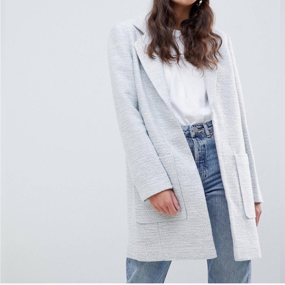 ASOS Gray Textured Jacket